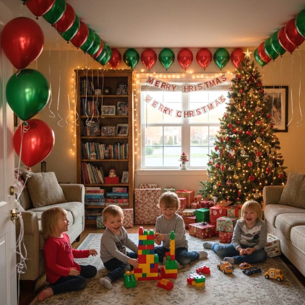 The First Christmas Kids’ Party I Hosted at Home