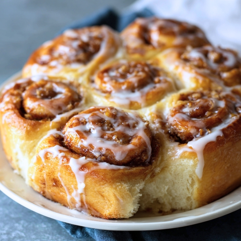 Soft Cinnamon Sugar Cream Cheese Rolls