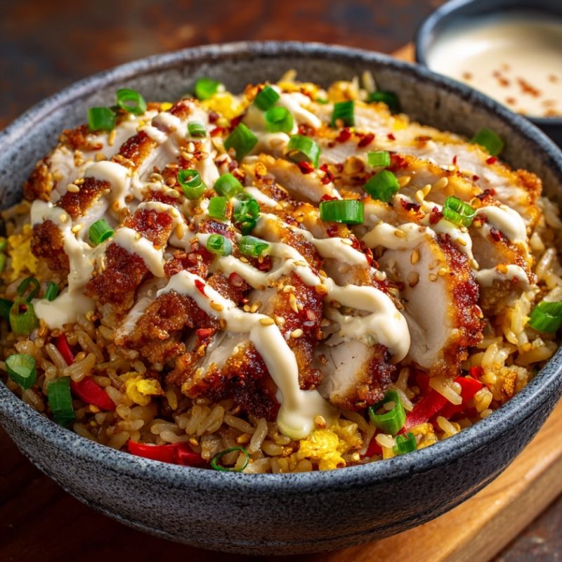 Bold Bang Bang Chicken Fried Rice